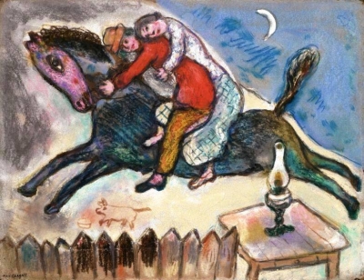 FOTO: Marc Chagall: L&#039;amore senza confini - La realtà nomade senza confini: l&#039;anima nomade per eccellenza.
